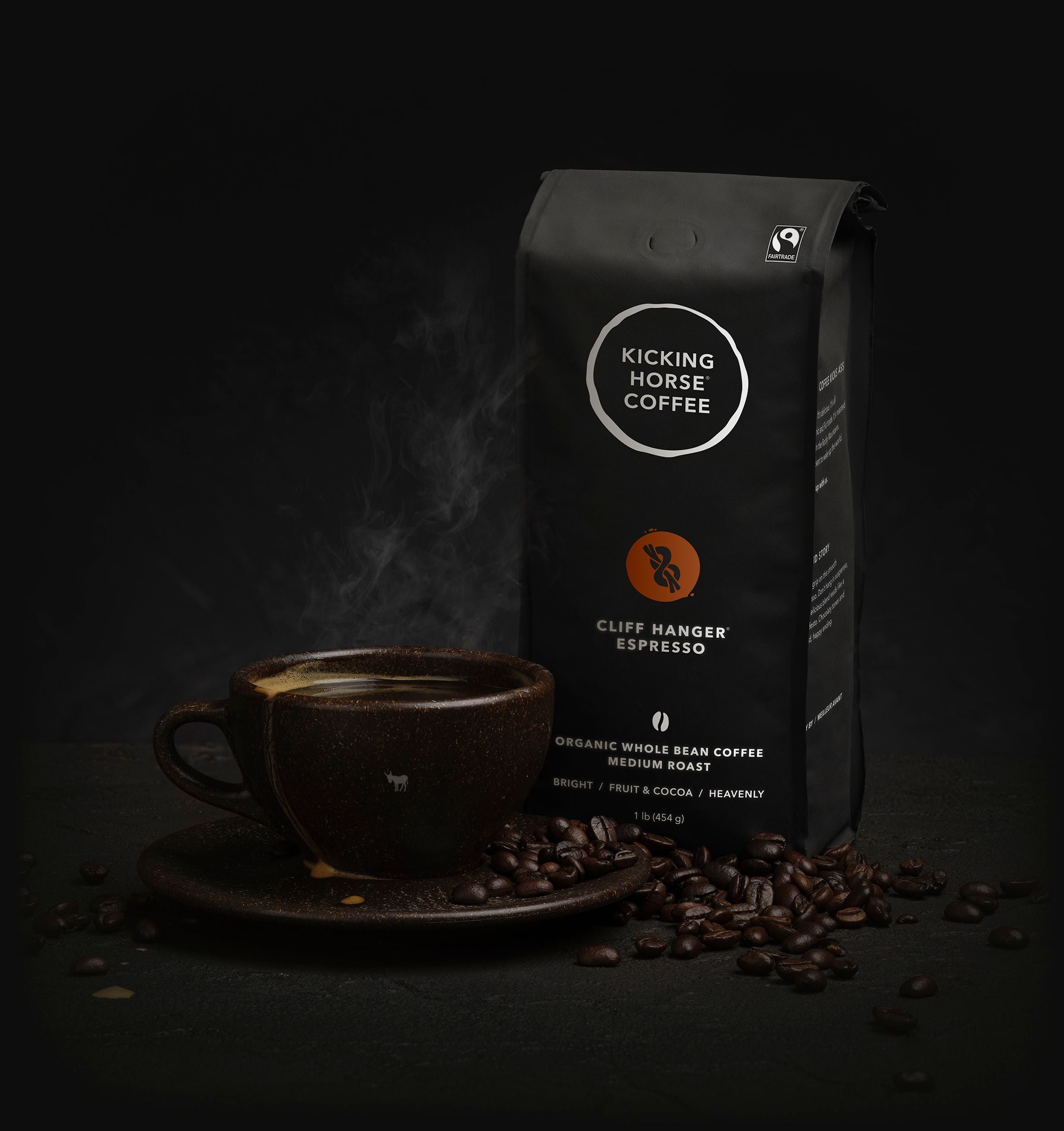 Kicking Horse Coffee Cliff Hanger Espresso Kicking Horse Coffee